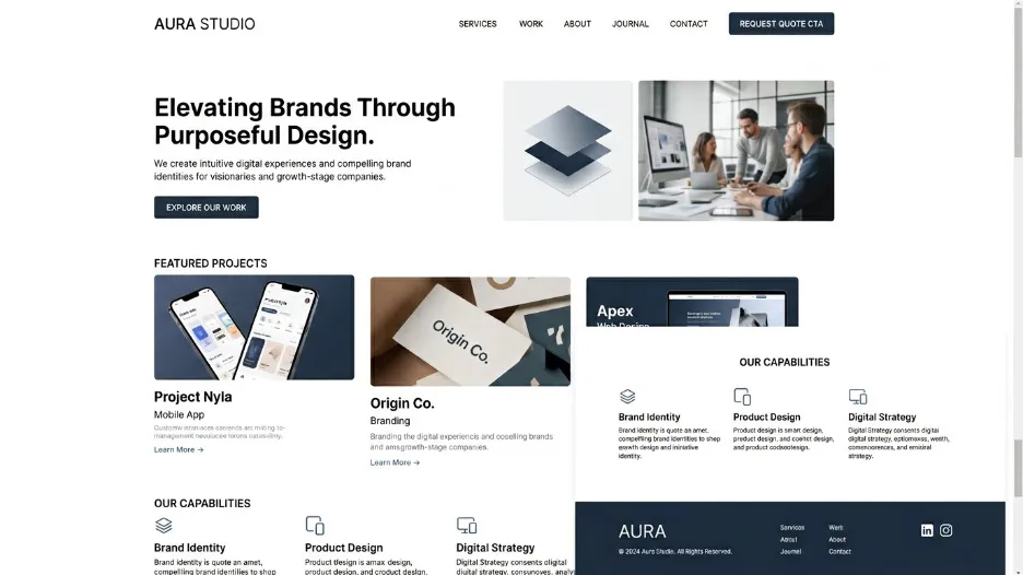 best website layouts for design